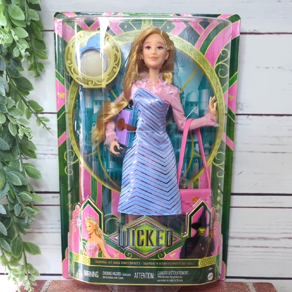 2024 Wicked Movie Glinda At Shiz University Doll Mattel NEW‎ URL Error Misprint